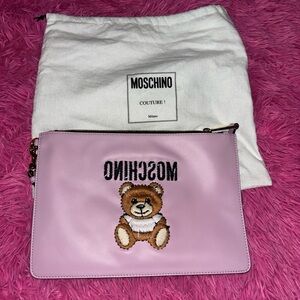 Moschino Teddy Bear Pouch